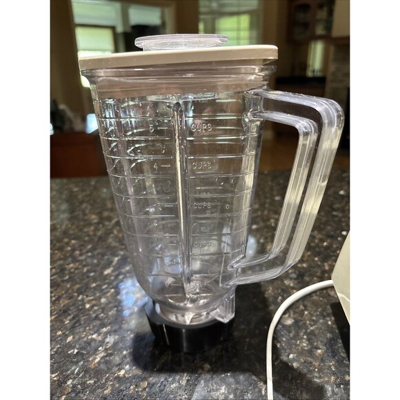 Vintage Osterizer Pulse Matic Blender Harvest Gold 890-14H Works Great! - Picture 3 of 6